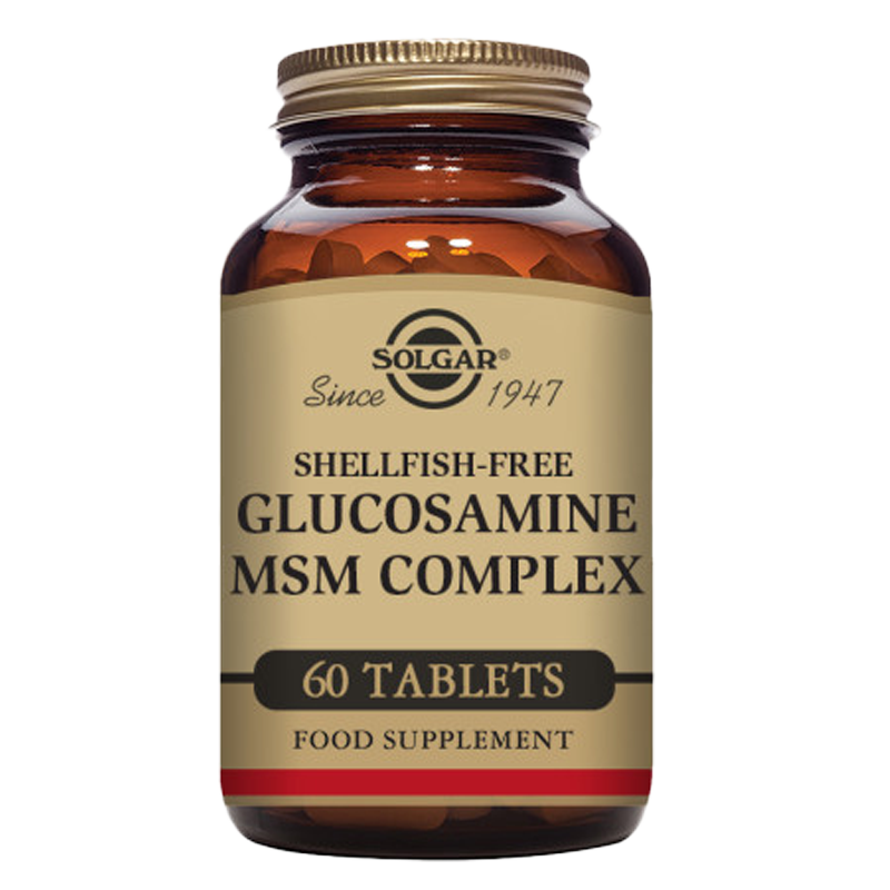 Solgar Glucosamine MSM Complex Tablets - Pack of 60