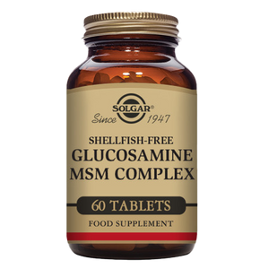 Solgar Glucosamine MSM Complex Tablets - Pack of 60