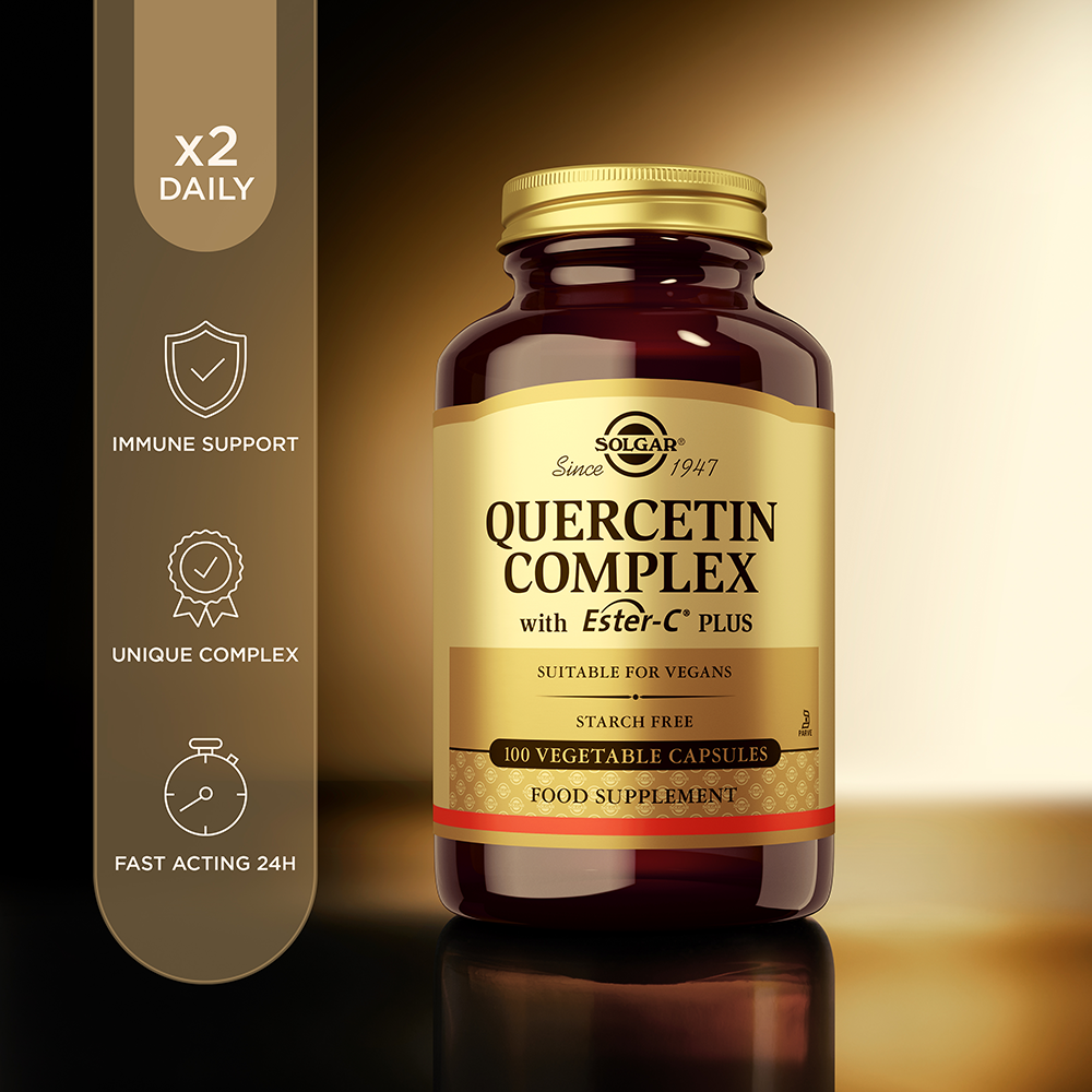 Quercetin Complex with Ester-C Plus Vegetable Capsules