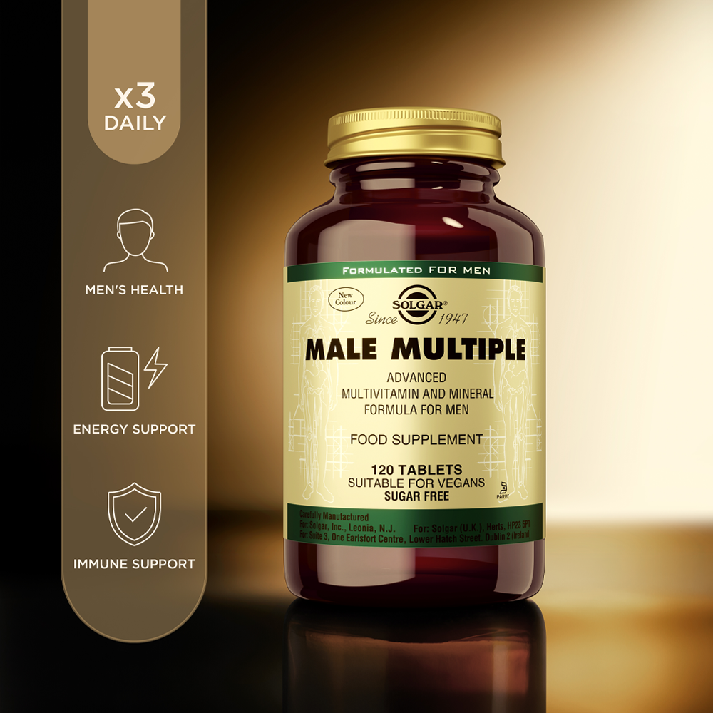 Solgar Male Multiple Multivitamin Tablets