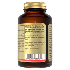 Directions for use on a Solgar Extra Strength Glucosamine Chondroitin MSM supplement bottle