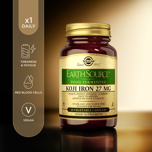Solgar Earth Source Food Fermented Koji Iron capsules