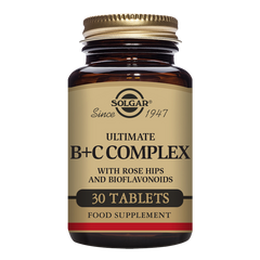Solgar Ultimate B+C with rose hips tablets