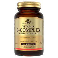 Solgar vitamin b complex with vitamin c tablets