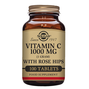 Solgar Vitamin C 1000 mg with Rose Hips Tablets