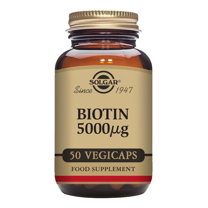 Biotin 5000 mcg Vegetable Capsules