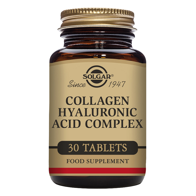 Solgar Collagen Hyaluronic Acid Complex Tablets - Pack of 30