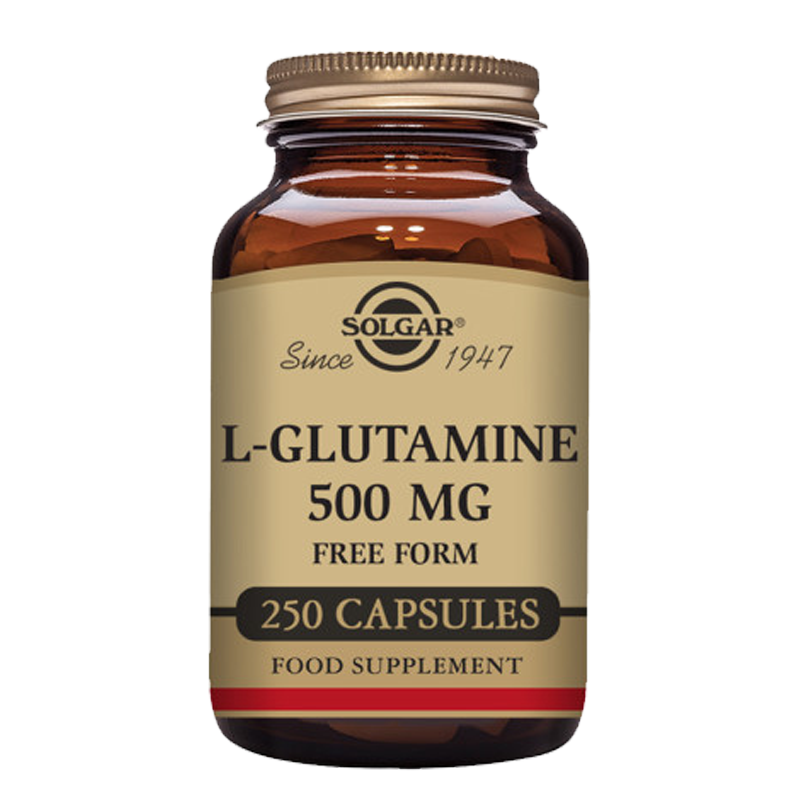 L-Glutamine 500 mg Vegetable Capsules