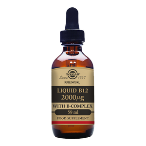 Solgar Liquid B12 2000 mcg with B-Complex - 59 ml