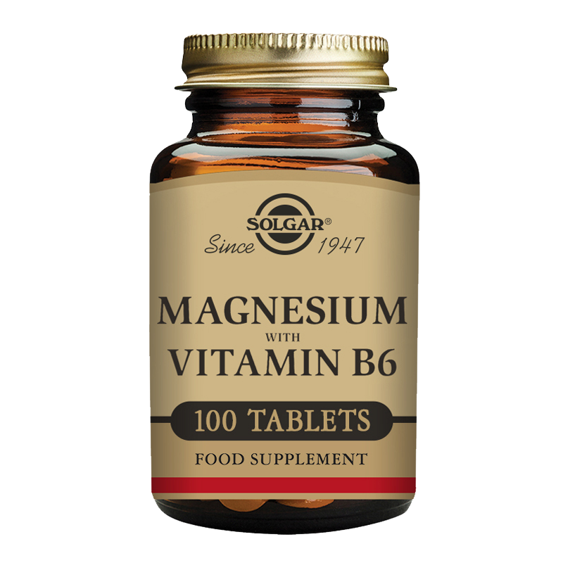 Magnesium with Vitamin B6 Tablets - Pack of 100