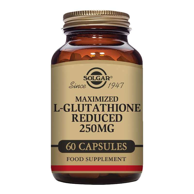 Maximised L-Glutathione Reduced 250 mg Vegetable Capsules - Pack of 60 | Gold Standard Vitamins & Supplements Maximised L-Glutathione Reduced 250 mg Vegetable Capsules - Pack of 60 | Gold Standard Vitamins & Supplements