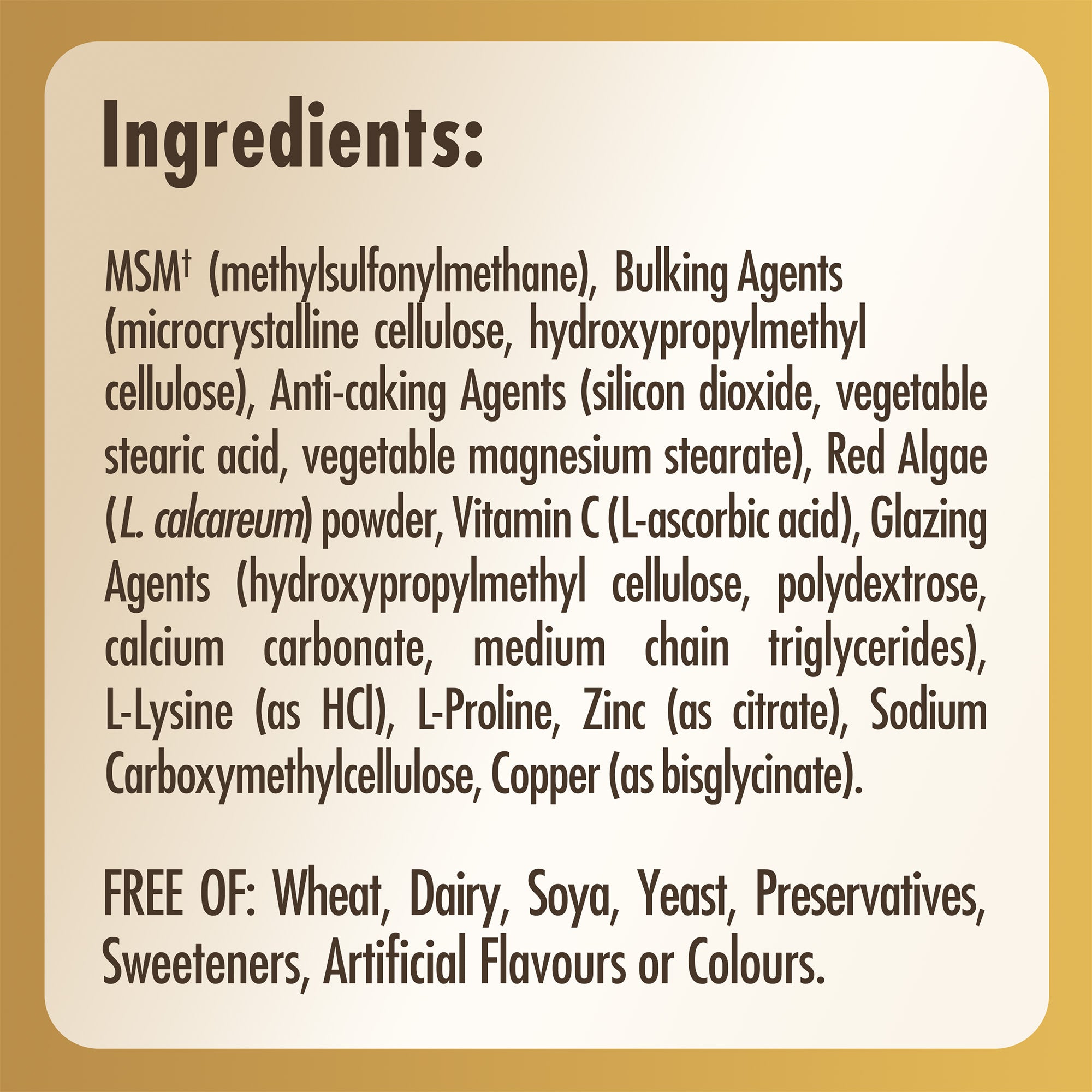 Skin, Nails and Hair Tablets