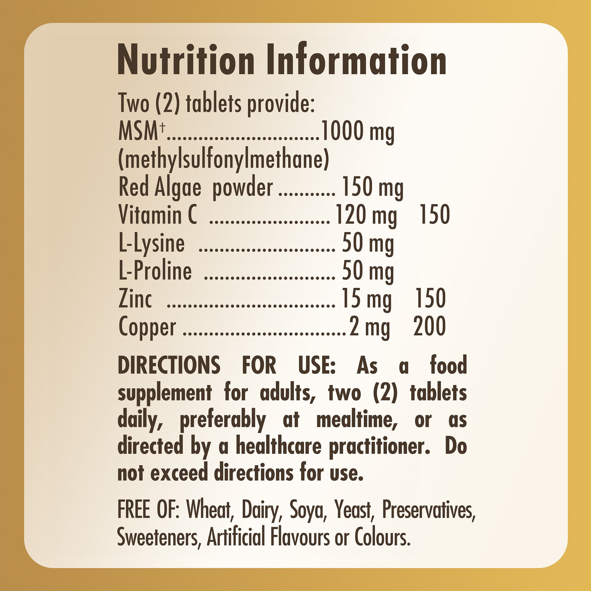 Skin, Nails and Hair Tablets