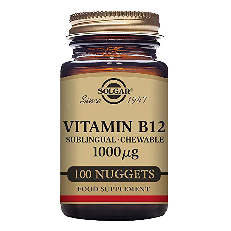 Vitamin B12 1000 mcg Sublingual - Chewable Nuggets