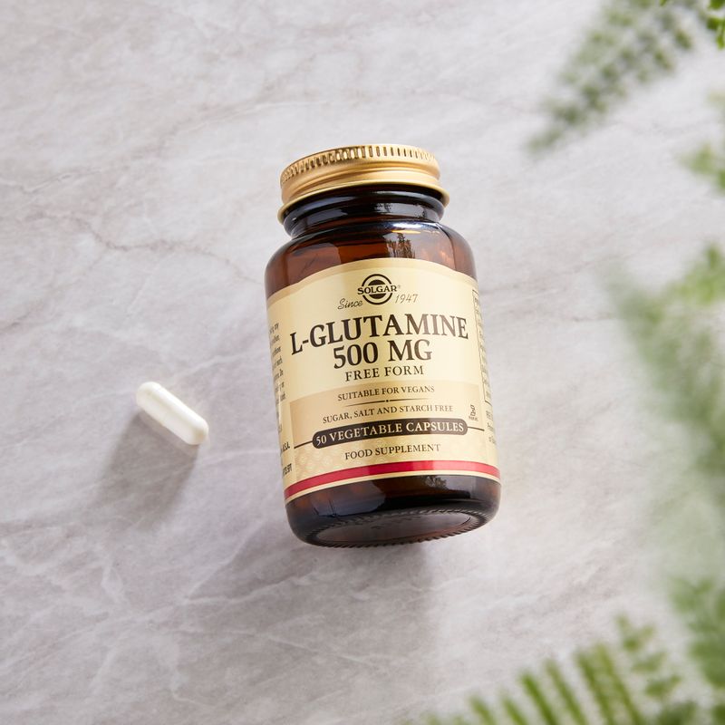 L-Glutamine 500 mg Vegetable Capsules