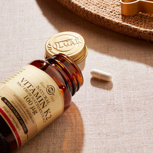 Natural Vitamin K2 (MK-7) 100 mcg Vegetable Capsules - Pack of 50