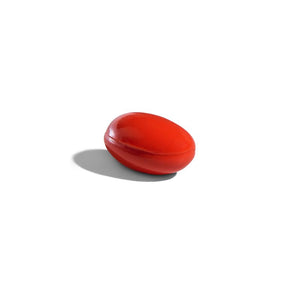 Singular Solgar CoQ-10 100 mg Softgel on a white surface