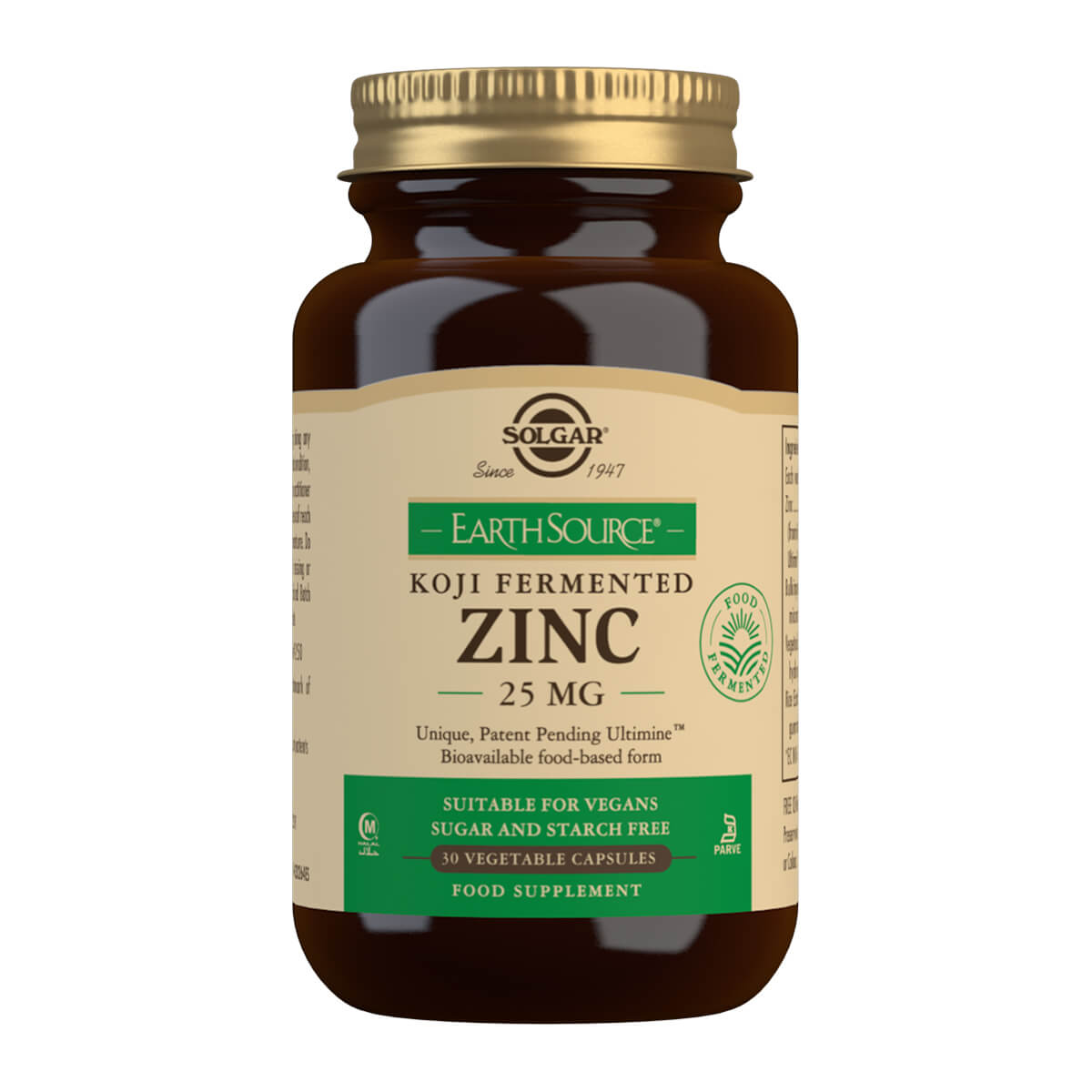 Solgar EarthSource Food-Fermented Koji Zinc