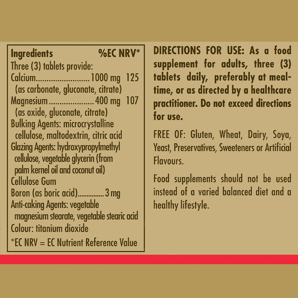 Calcium Magnesium Plus Boron Tablets