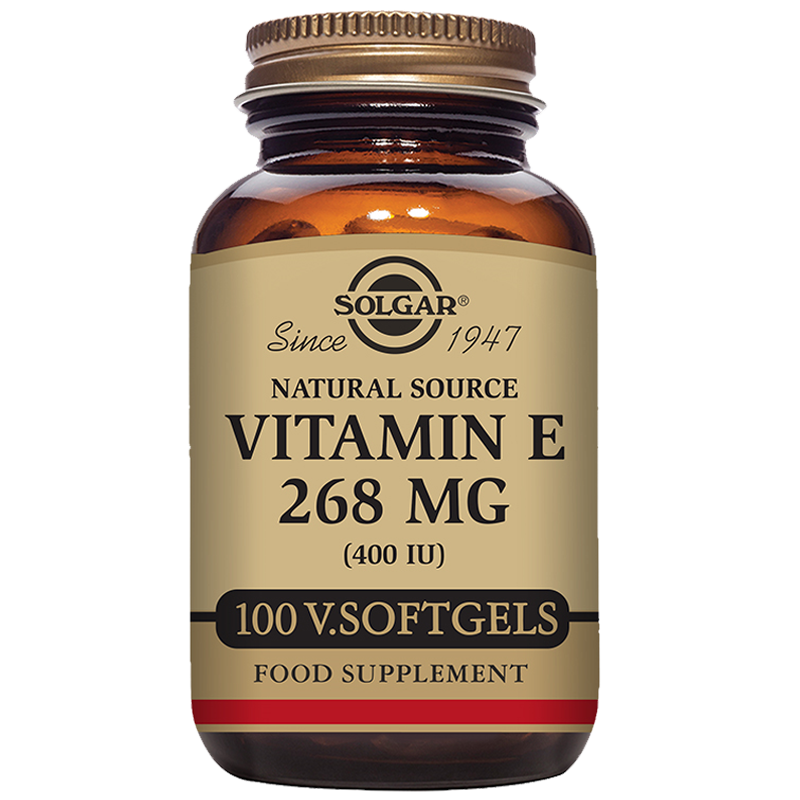 Natural Source Vitamin E 268 mg (400 IU) Softgels