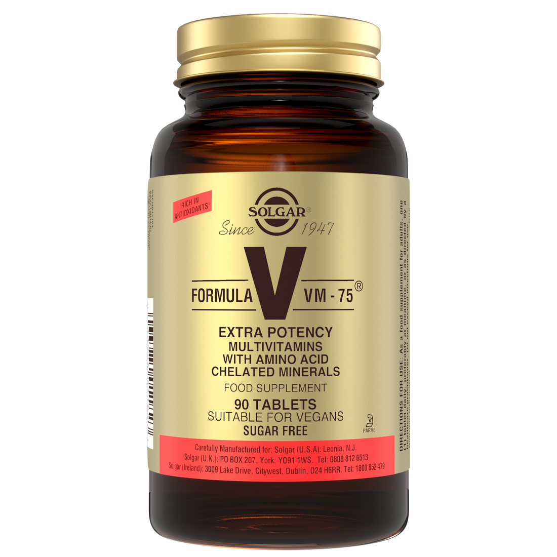 Formula VM-75 Multivitamin Tablets