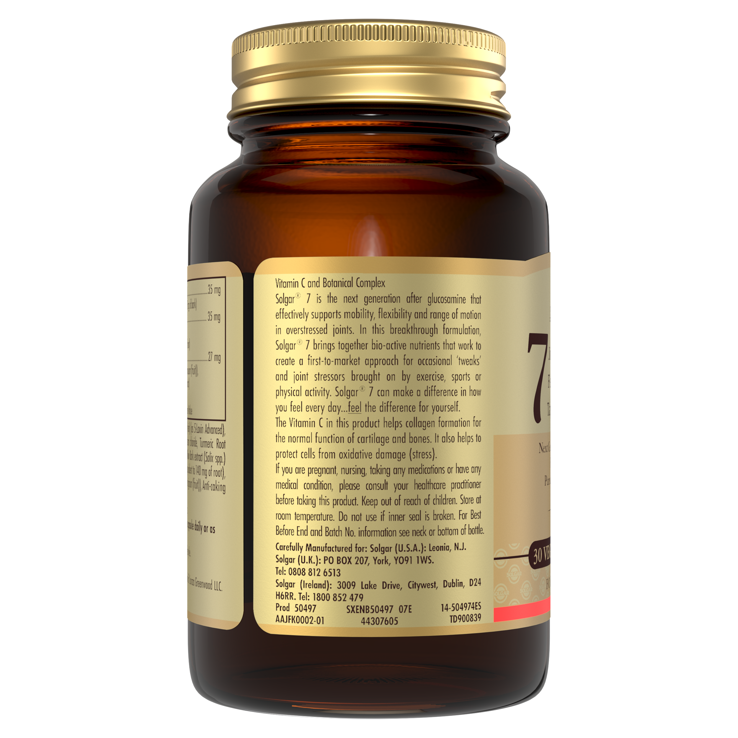 Solgar 7 Joint Support Vegetable Capsules