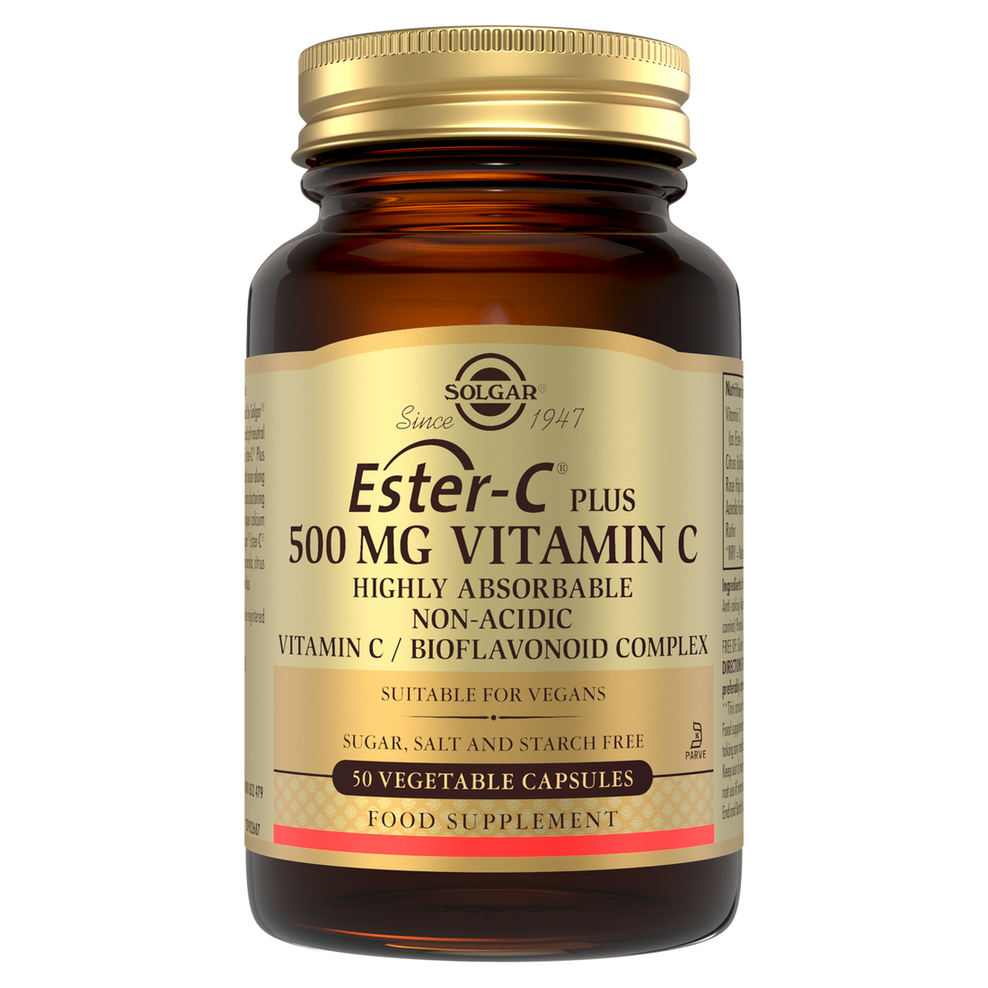 Ester-C Plus 500 mg Vitamin C Vegetable Capsules