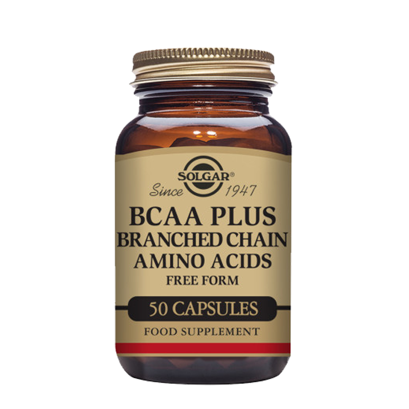 BCAA Plus Vegetable Capsules - Pack of 50