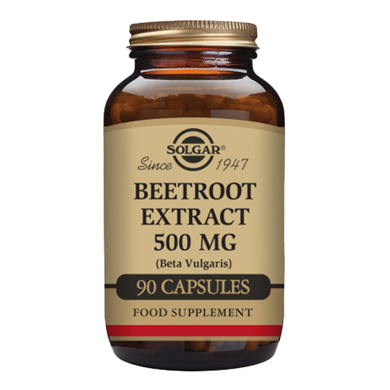 Beetroot Extract 500 mg Vegetable Capsules - Pack of 90