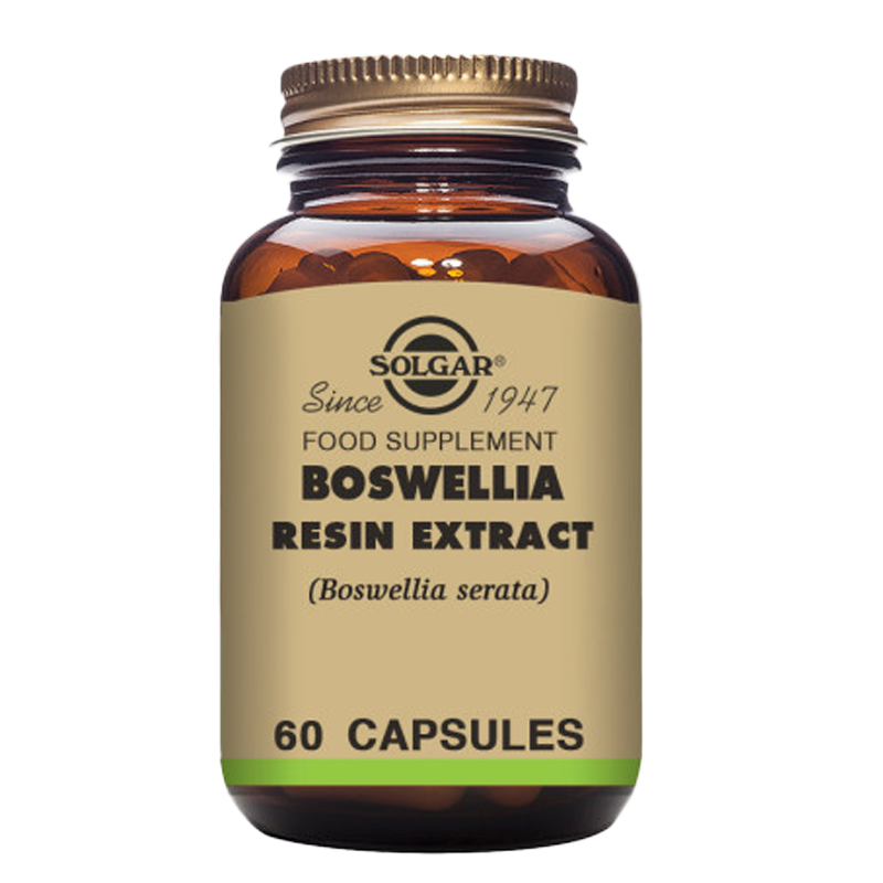 Boswellia Resin Extract Vegetable Capsules - Pack of 60