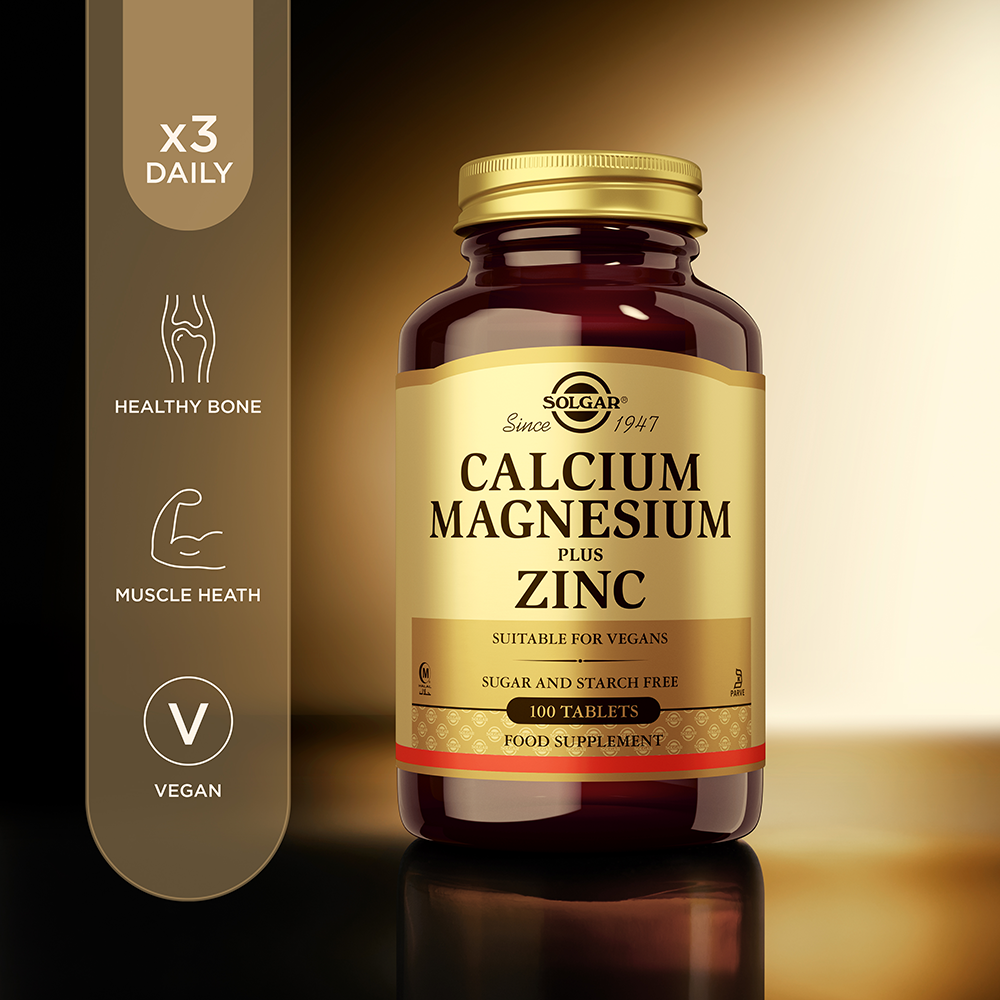 Calcium Magnesium Plus Zinc Tablets