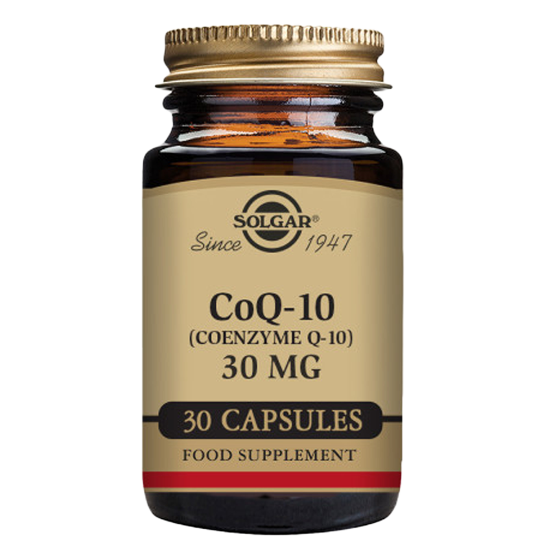 CoQ-10 (Coenzyme Q-10) 30 mg Vegetable Capsules