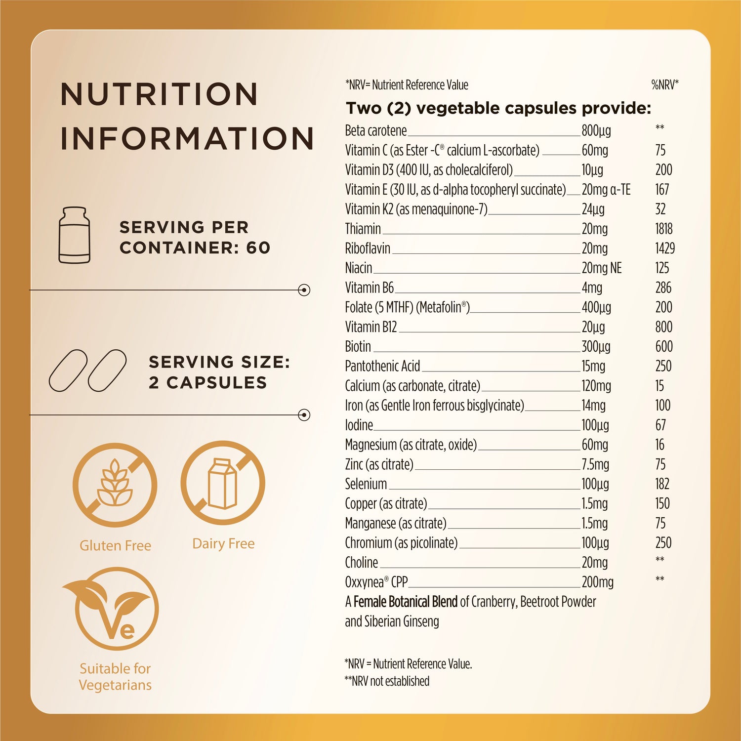 Solgar Female Multivitamin with Oxxynea®