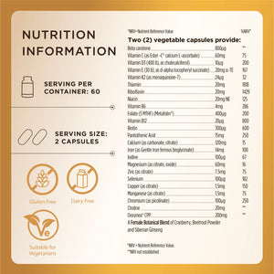 Solgar Female Multivitamin with Oxxynea®