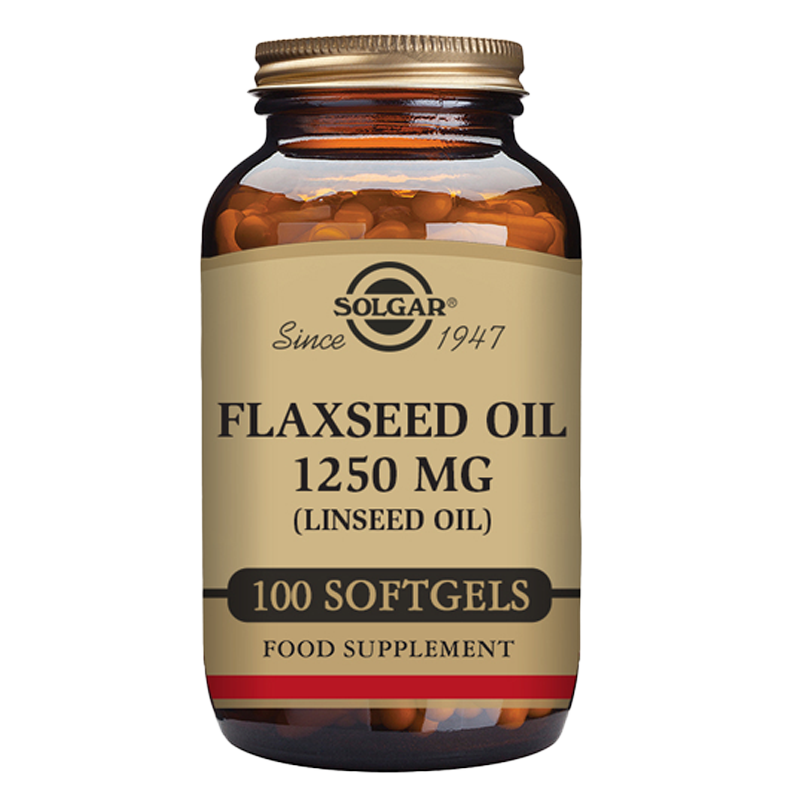 Flaxseed Oil 1250 mg Softgels - Pack of 100