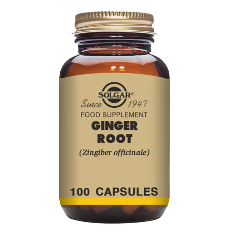 Ginger Root Vegetable Capsules - Pack of 100