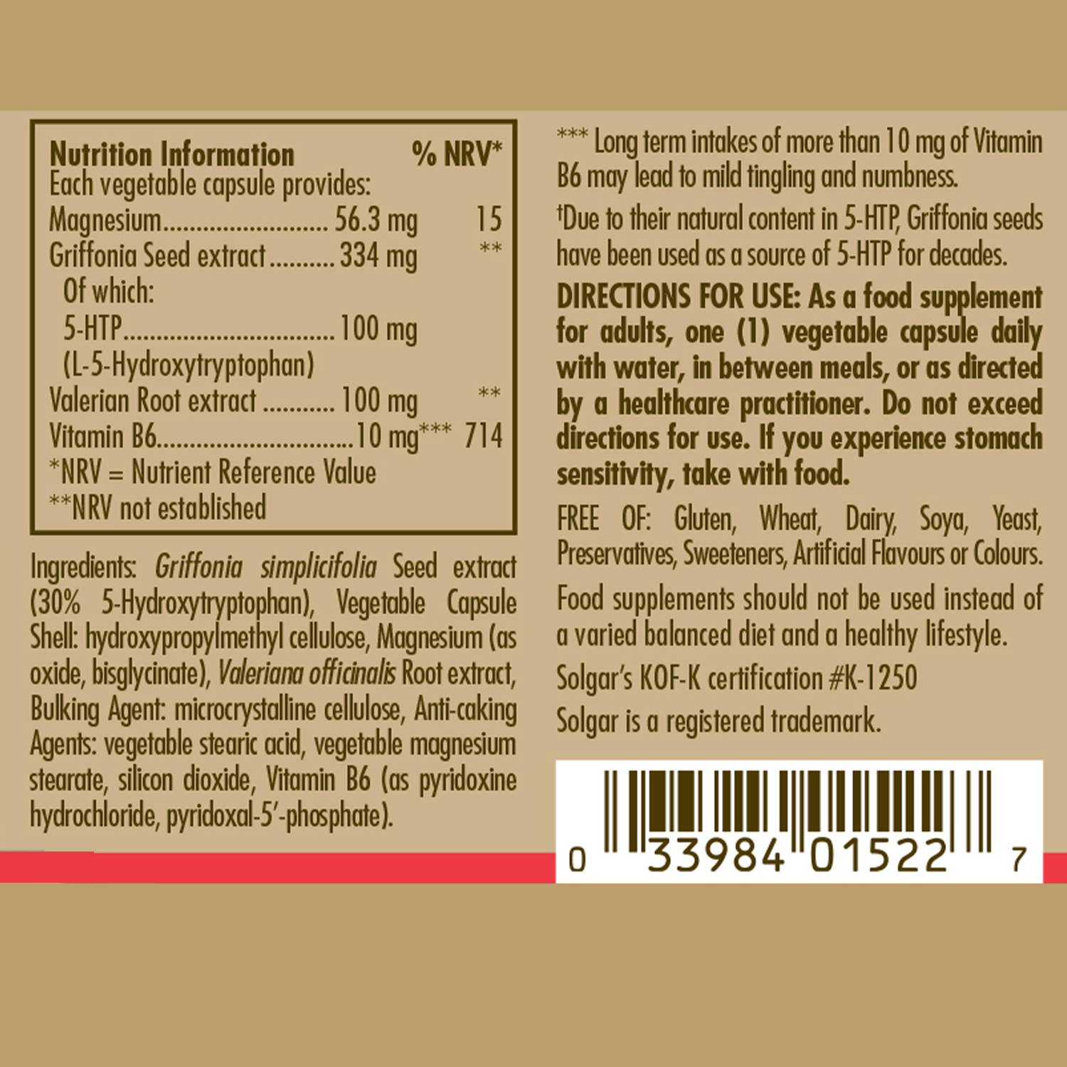 Griffonia 5-HTP Complex