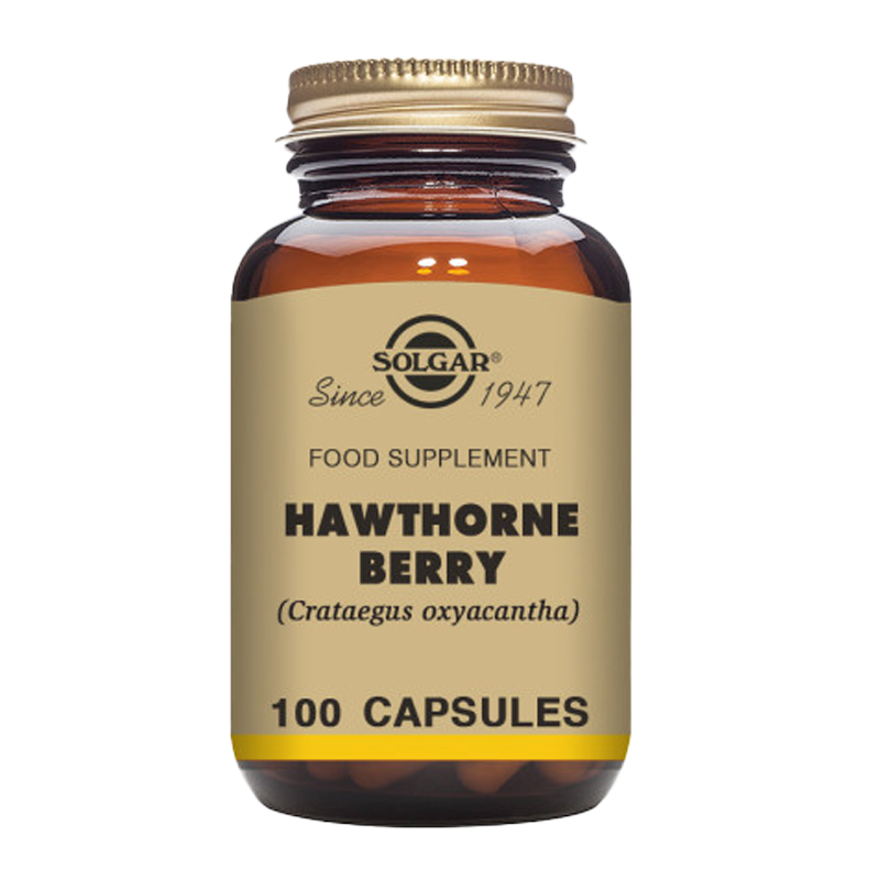 Hawthorne Berry Vegetable Capsules - Pack of 100
