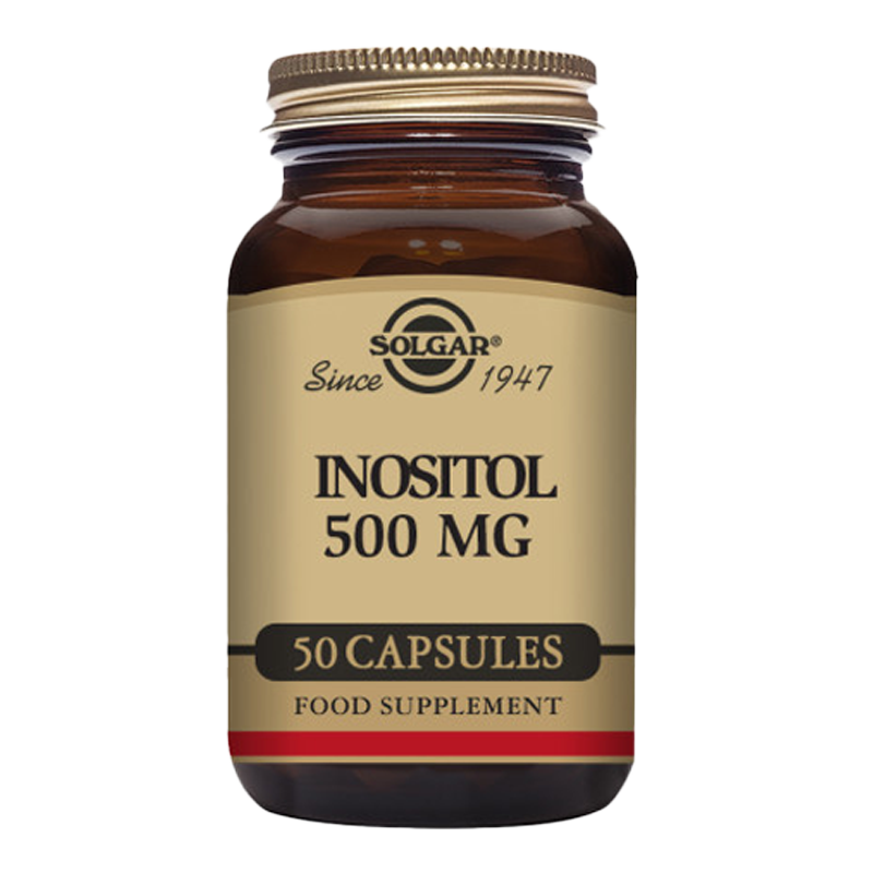 Inositol 500 mg Vegetable Capsules - Pack of 50