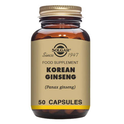 Korean Ginseng Vegetable Capsules - Pack of 50