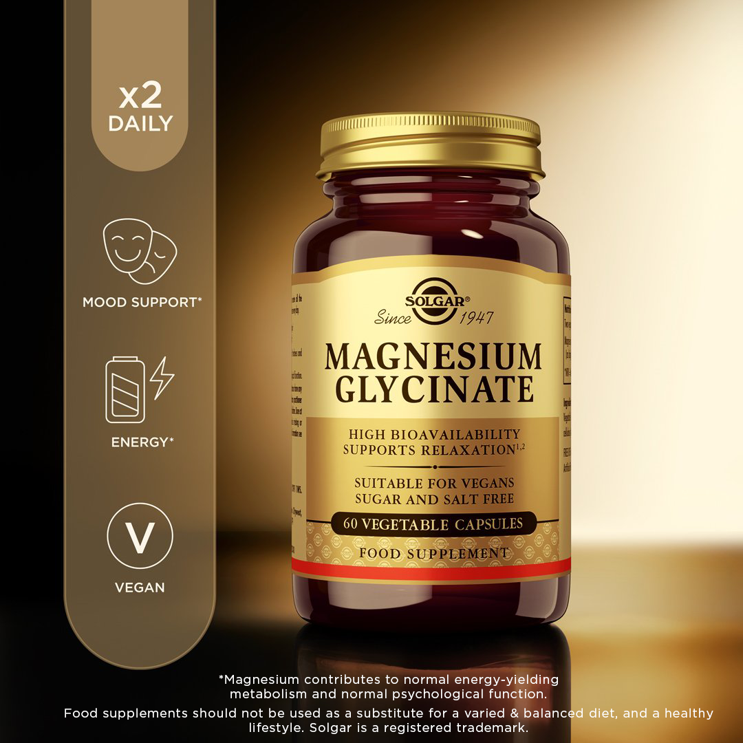 Solgar Magnesium Glycinate Capsules
