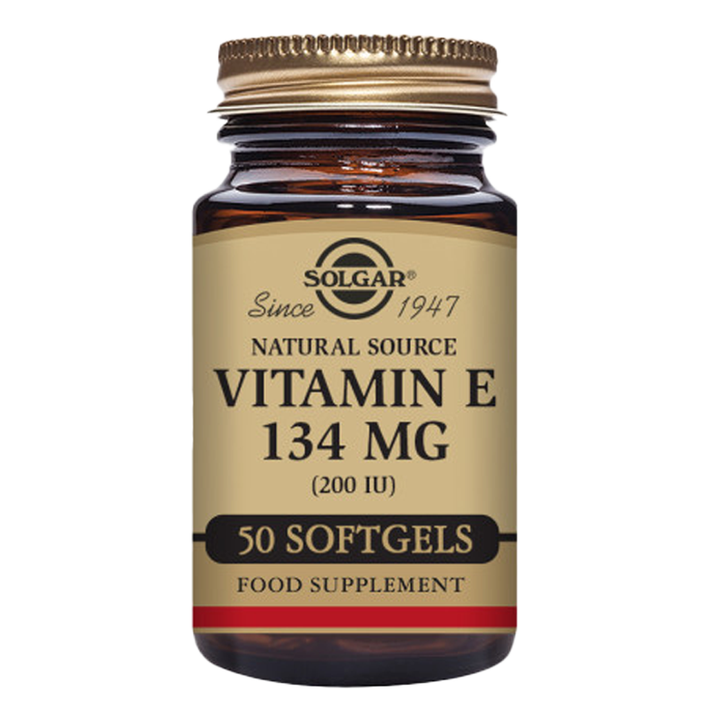 Natural Source Vitamin E 134 mg  (200 IU) Softgels