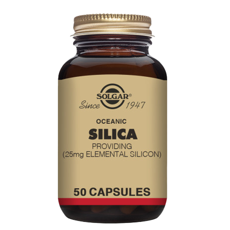Oceanic Silica 25 mg Vegetable Capsules - Pack of 50