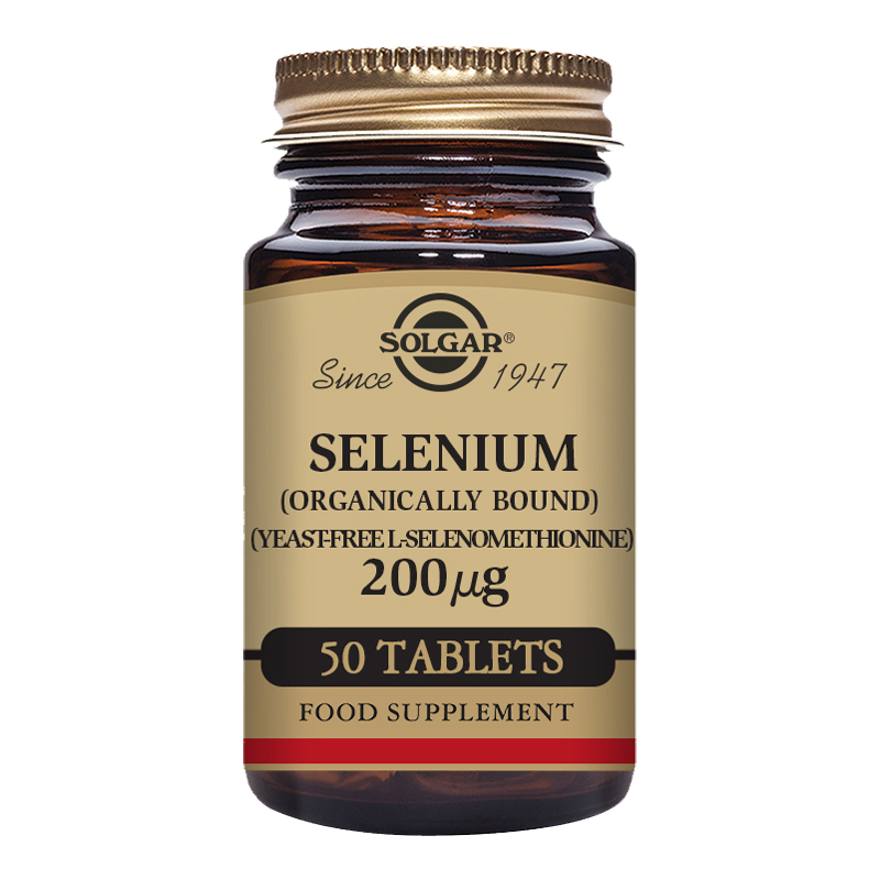 Solgar Selenium (Yeast-Free) 200 mcg Tablets
