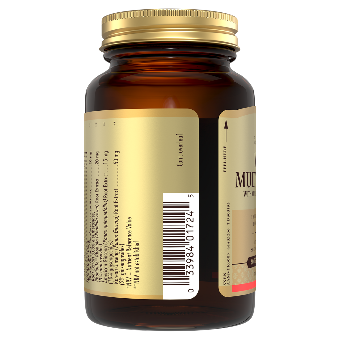Male Multiple Multivitamin Tablets