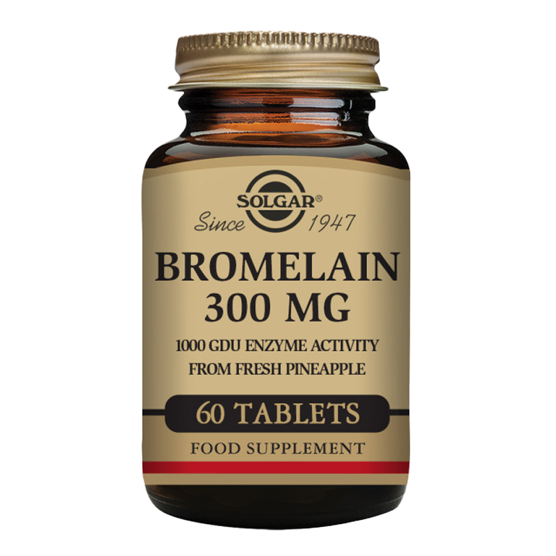 Solgar Bromelain 300 mg Capsules - Pack of 60