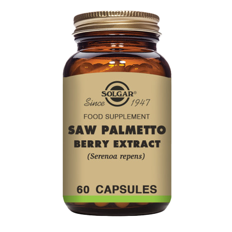 Saw Palmetto Berry Extract Vegetable Capsules - Pack of 60