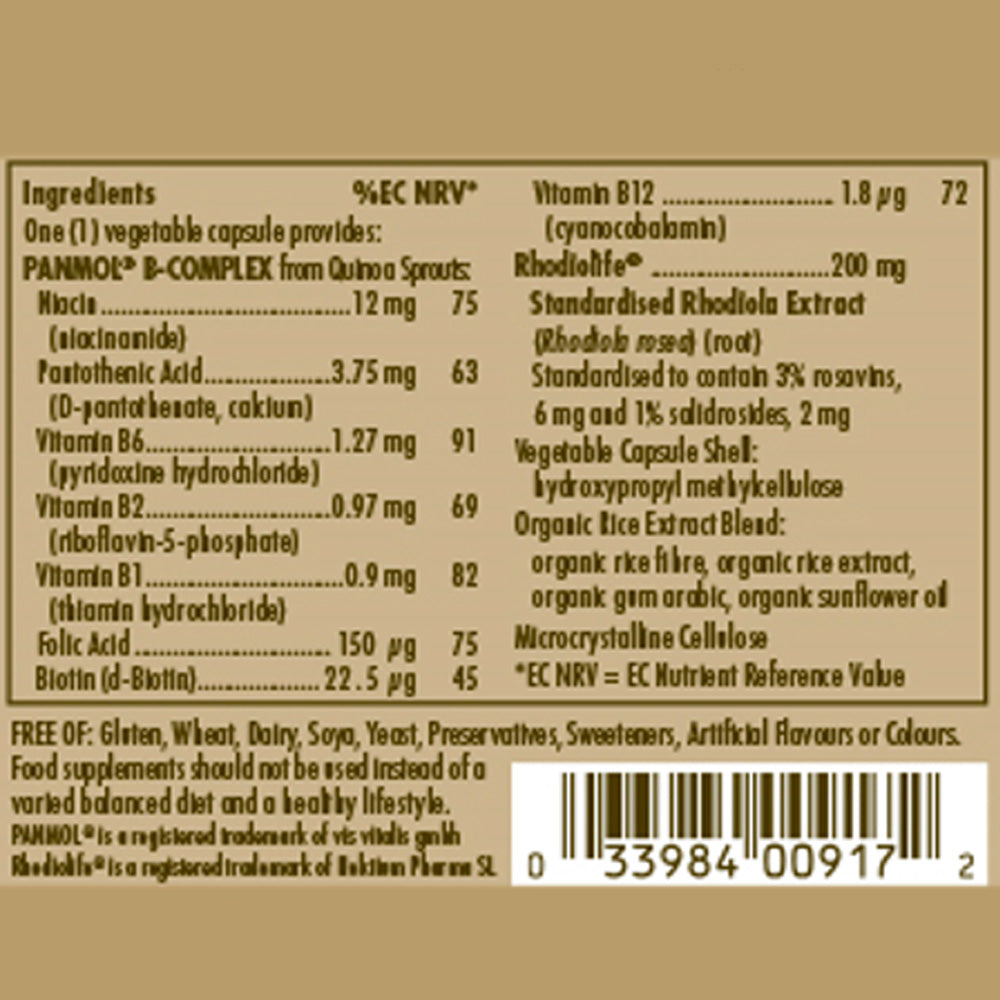 Ingredients list for Solgar Ultimate Calm daily support capsules