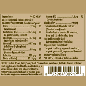 Ingredients list for Solgar Ultimate Calm daily support capsules