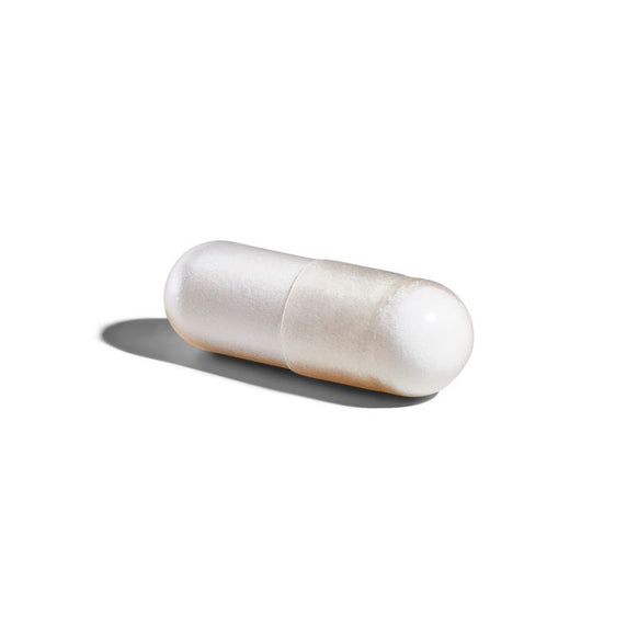 Singular Solgar Vitamin D3 supplement on a white surface
